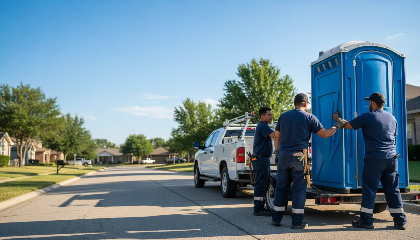 Portable Toilet Rental in Shelby, NC near me
